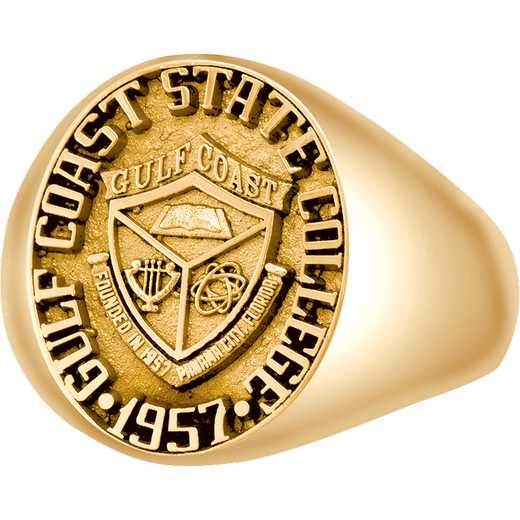 Gulf Coast State College Men's Signet 4810L Ring
